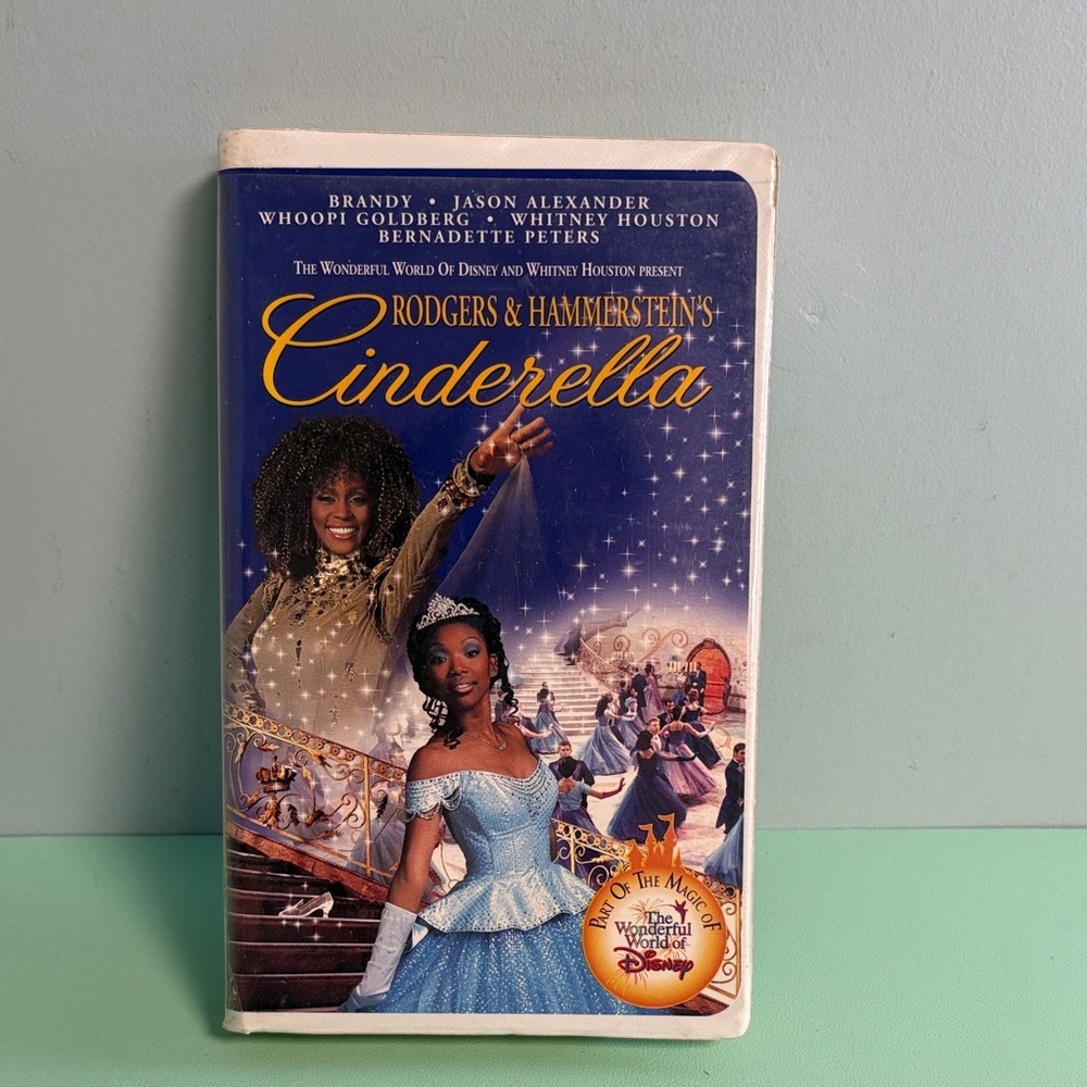 Walt Disney Rodgers & Hammersteins Cinderella VHS Tape, Kids Movie